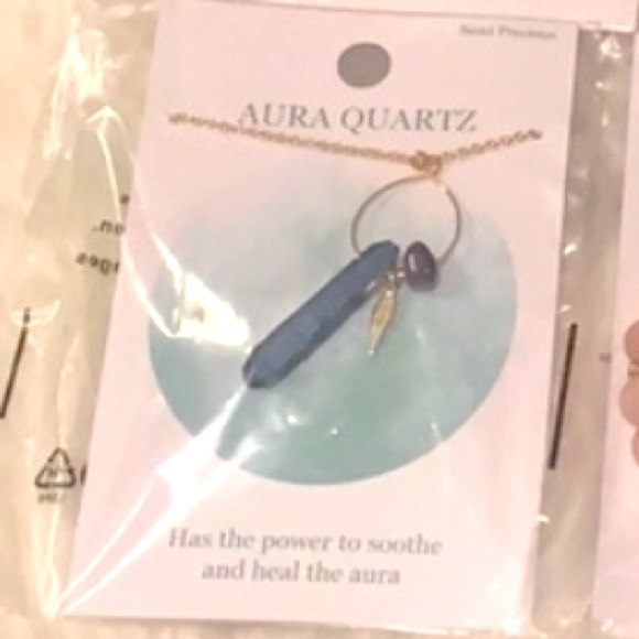 🛍 Aura quartz’s necklace - Picture 2 of 4